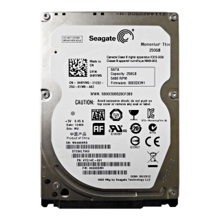 Seagate 250G Laptop Internal HDD