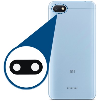 Xiaomi Redmi 6A Camera Lens Glass