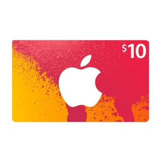 Apple iTunes 10 Dollars Gift Card