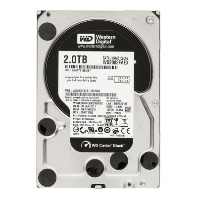 Western Digital Black 2T Internal HDD
