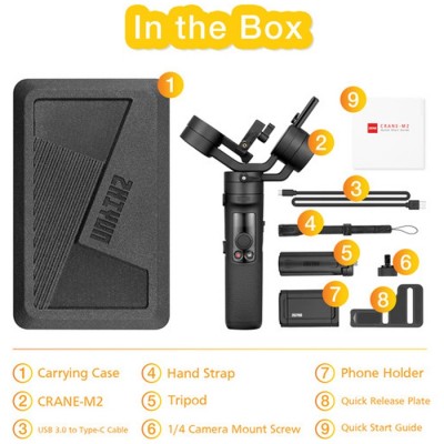 Zhiyun-Tech CRANE-M2 3-Axis Handheld Gimbal Stabilizer