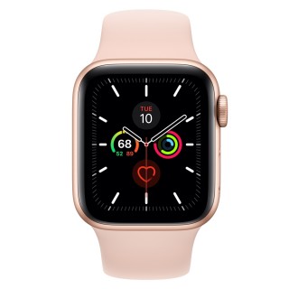 Apple Watch 5 Series 40MM | Gold Aluminum Case With Pink Sport Band