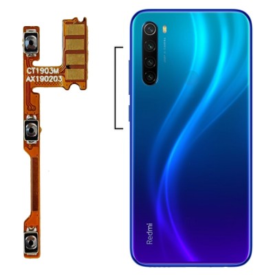 فلت پاور + ولوم گوشی شیائومی Redmi Note 8