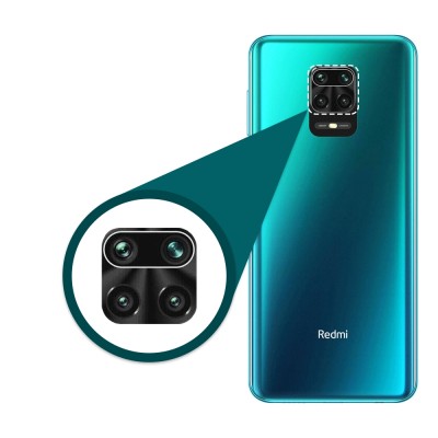 شیشه لنز دوربین گوشی موبایل Xiaomi Redmi Note 9s / Note 9 pro