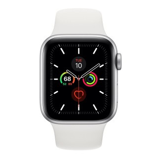 Apple Watch 5 Series 44MM | Silver Aluminum Case with Sport Band