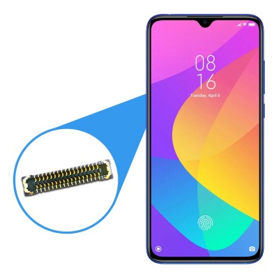 کانکتور LCD مناسب برای گوشی موبایل  Xiaomi mi 9 lite