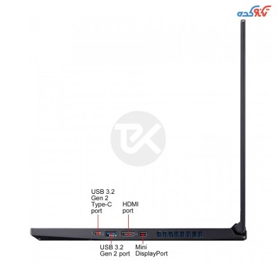 Acer Predator Triton 300 PT315-52-73WT I7 (10750H) - 16GB - 512GB SSD - 8GB (GTX 2070TI) Laptop