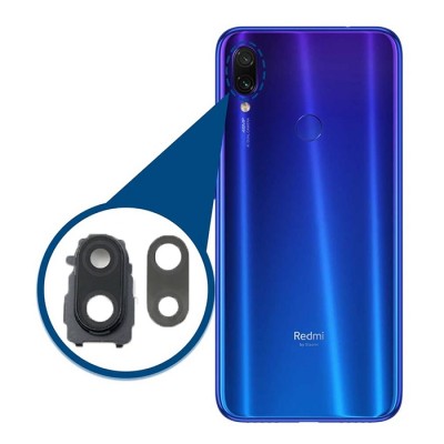 شیشه لنز با فریم دوربین گوشی موبایل Xiaomi Redmi note 7
