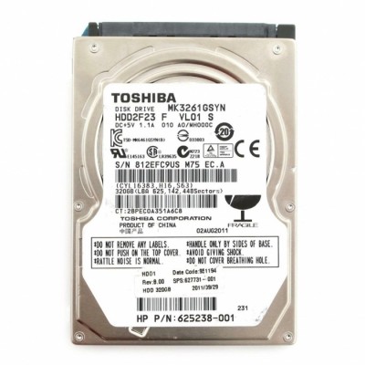 هارد دیسک لپ تاپ با ظرفیت 320 گیگابایت