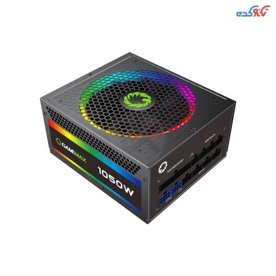 پاور فول ماژولار 1050 وات Gamemax ARGB مدل RGB1050 Rainbow 80 plus gold