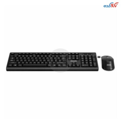 خرید اینترنتی کیبورد و موس Philips C354 spt6354 Wireless Keyboard And Mouse Combo از فروشگاه تکنوکده با بهترین کیفیت ،خرید کیبور
