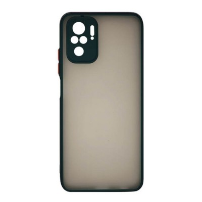 کاور دور سیلیکونی پشت مات مناسب برای گوشی موبایل ردمی نوت 10