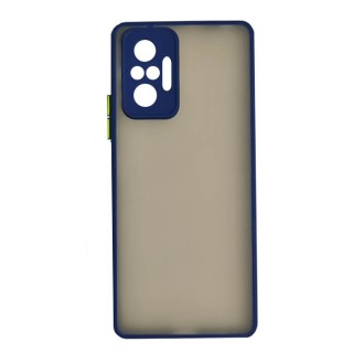 کاور دور سیلیکونی پشت مات مناسب برای گوشی موبایل Redmi note 10 pro