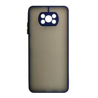کاور دور سیلیکونی پشت مات مناسب برای گوشی موبایل Poco X3