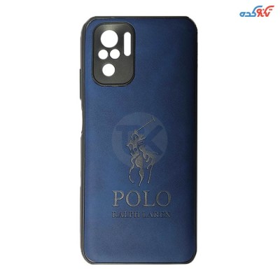 کاور پولو طرح چرم مناسب برای گوشی موبایل Redmi note 10