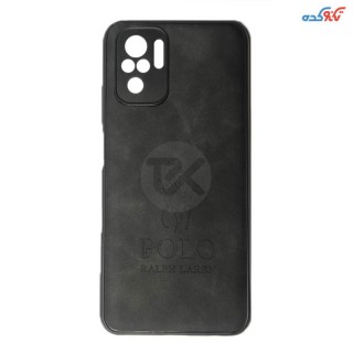 کاور پولو طرح چرم مناسب برای گوشی موبایل Redmi note 10