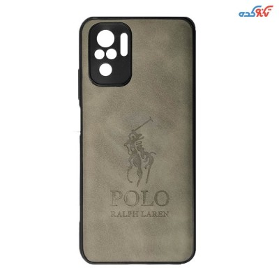 کاور پولو طرح چرم مناسب برای گوشی موبایل Redmi note 10