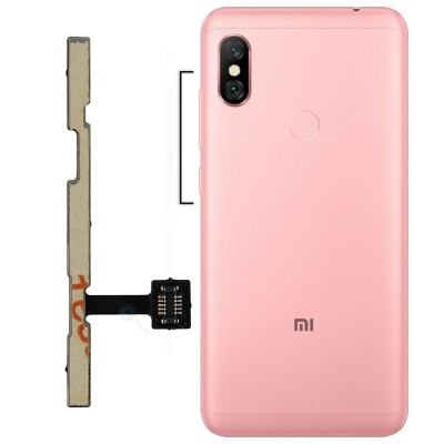 فلت پاور + ولوم گوشی شیائومی Redmi note 6 Pro