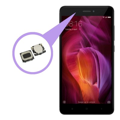اسپیکر تماس Redmi Note 4