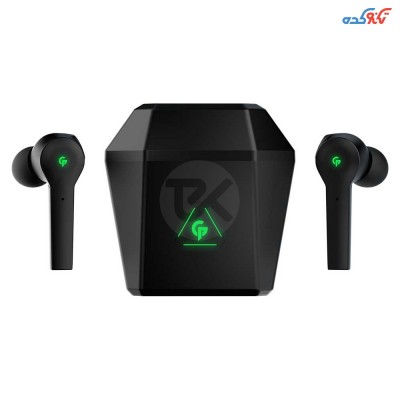 هدفون گیمینگ بلوتوث مدل  Porodo True-Wireless Gaming Earbuds PDX412