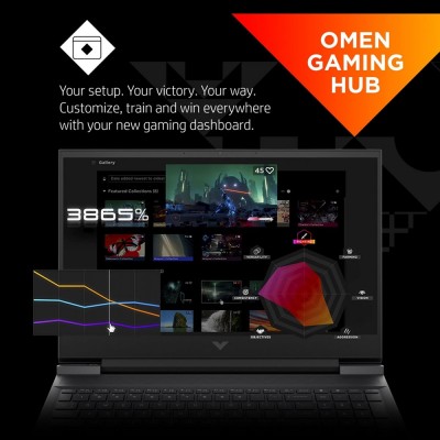 قیمت لپ تاپ 15.6 اینچی اچ پی HP VICTUS 16 - Core i5 (11400H) - 8GB - 256GB SSD - 4GB(RTX 3050)