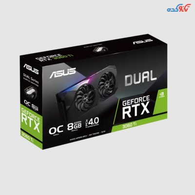 کارت گرافیک  گیمینگ دون فن ASUS GEFORCE RTX-3060TI حافظه 8 گیگابایت