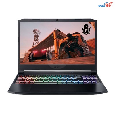 لپ تاپ ایسر مدل Acer Nitro 5 AN515-45-R7WA Ryzen 7(5800H) - 16GB - 512GB SSD - 6GB(RTX3060)