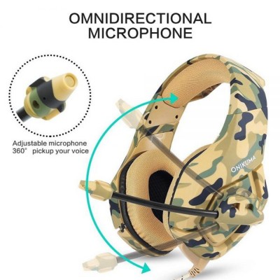 هدست گیمینگ انیکما مدل K1B Camouflage