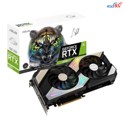 کارت گرافیک ASUS RTX 3060TI KO  8GB - حافظه 8 گیگابایت