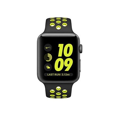 Apple Watch 2 Nike Plus 42mm Space Gray with Black/Volt Band