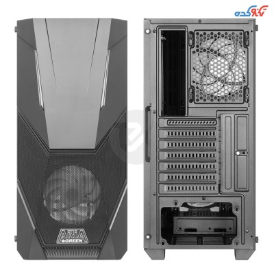 کیس کامپیوتر گرین مدل آریا