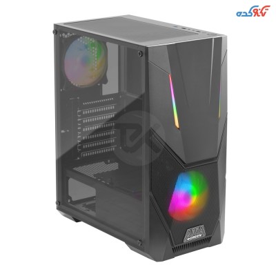 خرید اینترنتی کیس گیمینگ RGB گرین مدل ARIA با بهترین قیمت