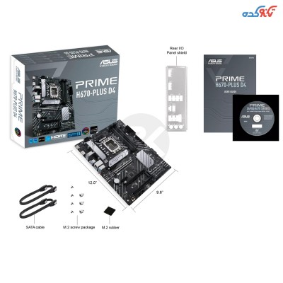 مادربرد Asus PRIME h670-PLUS D4