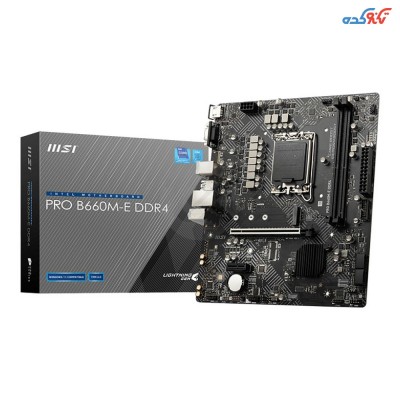 مادربرد MSI PRO B660M-E DDR4