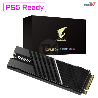 حافظه Aorus Gen4 SSD 2TB m.2 NVMe 7000S with Heatsink