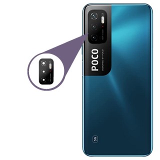 شیشه لنز دوربین گوشی موبایل Xiaomi Poco M3 Pro