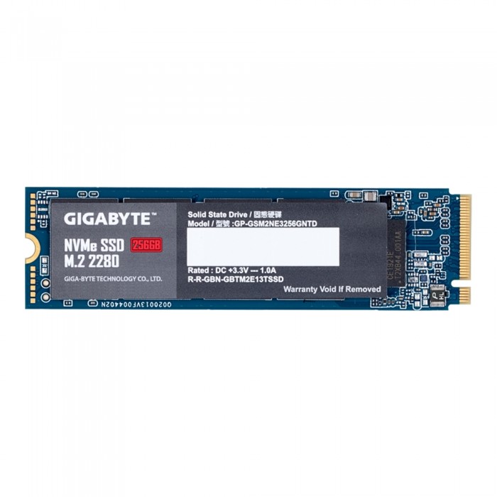 حافظه Gigabyte Gen3 SSD 256GB m.2 NVMe