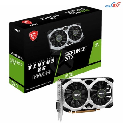 MSI GeForce GTX 1630 VENTUS XS 4G OC GDDR6 Graphic Card