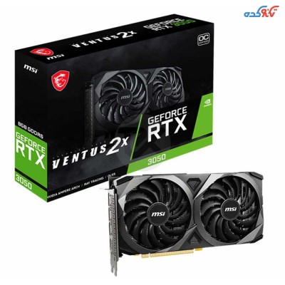 MSI GeForce RTX 3050 VENTUS 2X 8GB GDDR6 OC Graphic Card