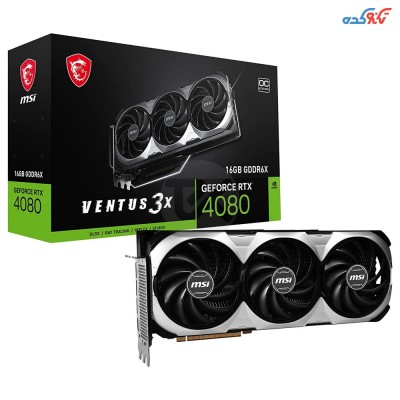 MSI GeForce RTX 4080 VENTUS 3X OC 16G GDDR6X Graphics Card