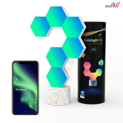 کیت هوشمند نورپردازی Lifesmart LS166A6 Cololight Pro Starter with Stone Base 6 Block