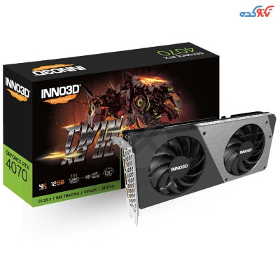 Inno3D Geforce RTX 4070 TWIN X2 OC 12GB GDDR6X Graphics Card