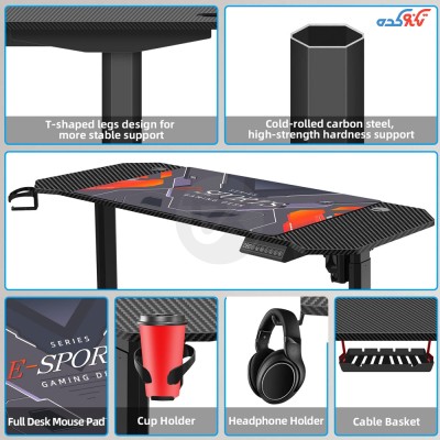 میز گیمینگ Eesyy T Shaped Electric