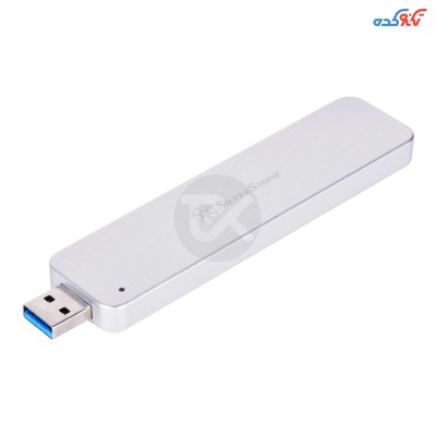 باکس هارد اکسترنال Silverstone MS09S m.2 Sata SSD To USB 3.1