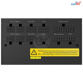 پاور فول ماژولار گیمینگ 850 وات مدل DeepCool DQ850-M-V2L Gold