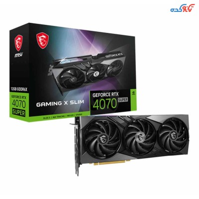 MSI Geforce RTX 4070 SUPER GAMING X SLIM 12GB GDDR6X Graphics Card