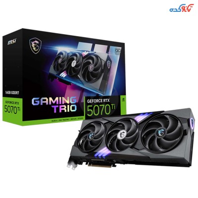 MSI Geforce RTX 5070 Ti 16GB Gaming TRIO OC Plus GDDR7 Graphics Card
