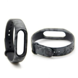 بند دستبند سلامتی هوشمند شیائومی طرح چیریکی Mi Band 2 Silicone