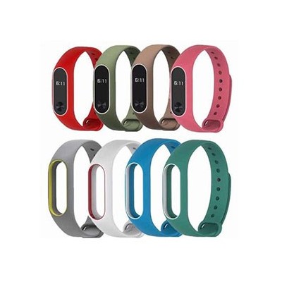بند دو رنگ دستبند شیائومی Mi Band 2