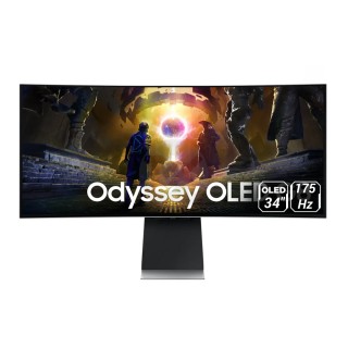 Samsung Odyssey G8 34 Inch 175Hz 0.03ms UWQHD OLED Curved Gaming Monitor